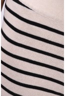 Women Pants Yas Yasraye Hw Knit Birch Stripes Black